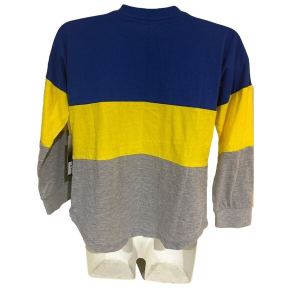 NEW Delaware Fightin' Blue Hens Colosseum LS Colorblock Shirt Youth M 7-8 - Picture 4 of 5